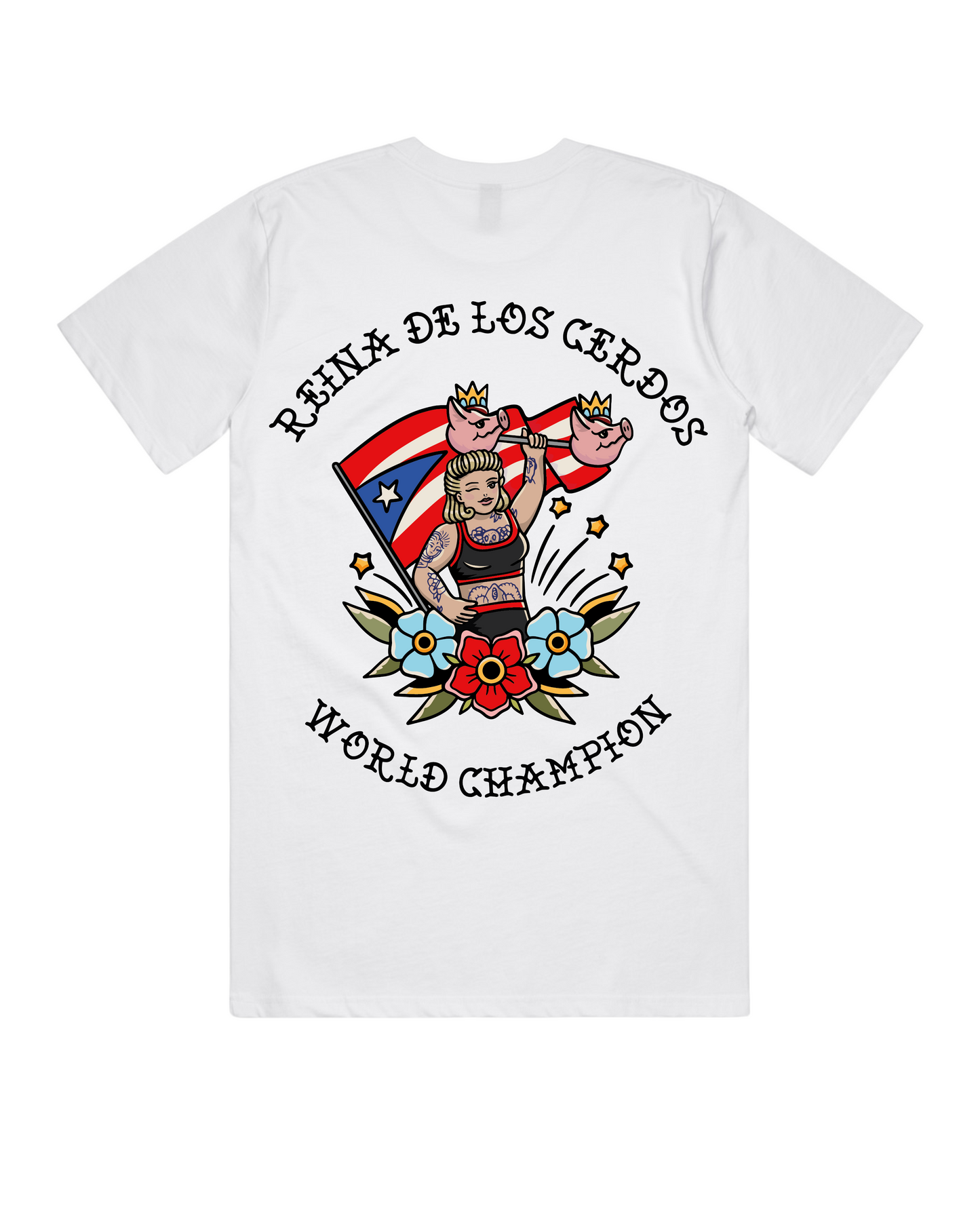 PRE-ORDER Inez "The Dominator" Tee - White