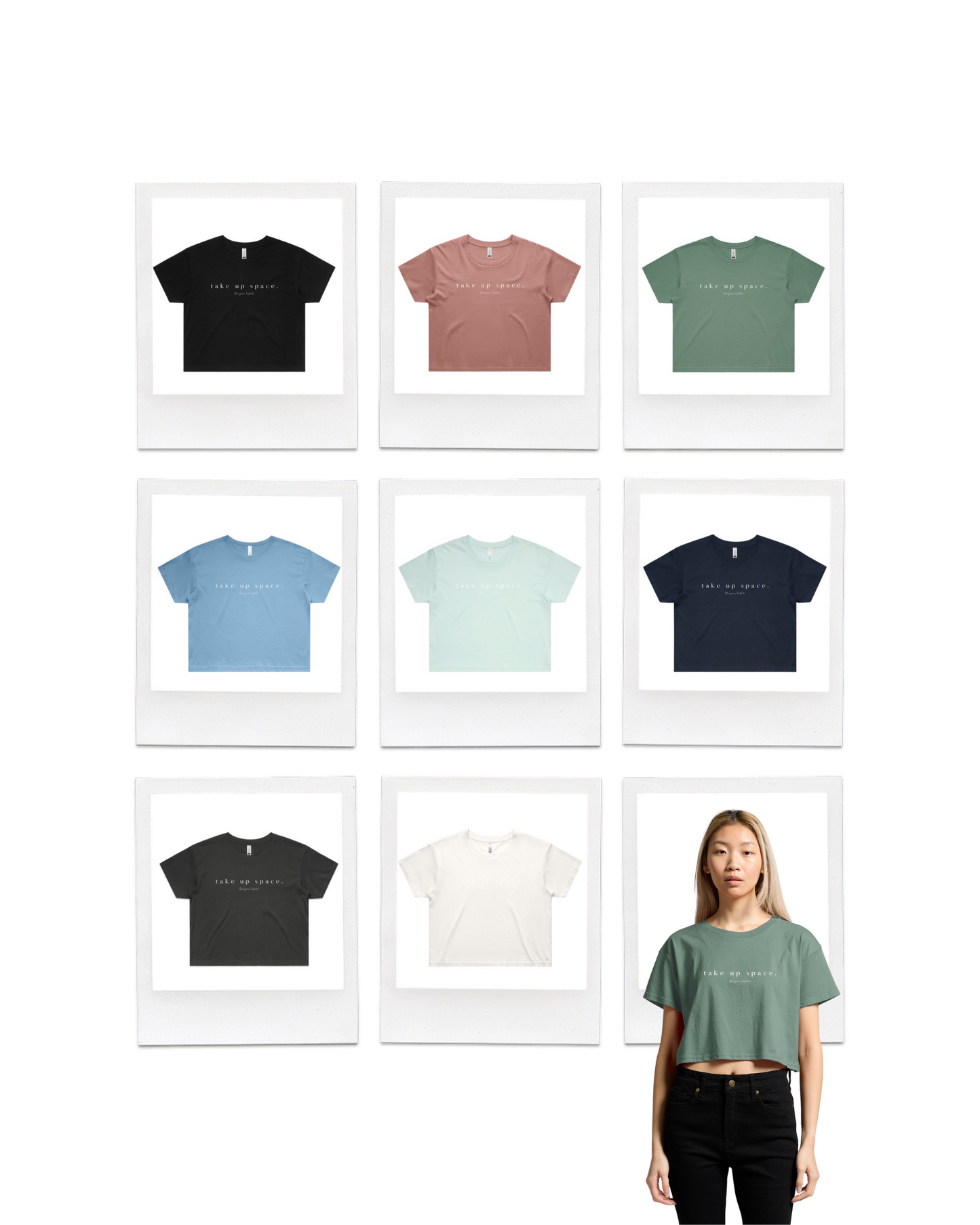 Take Up Space Crop Top