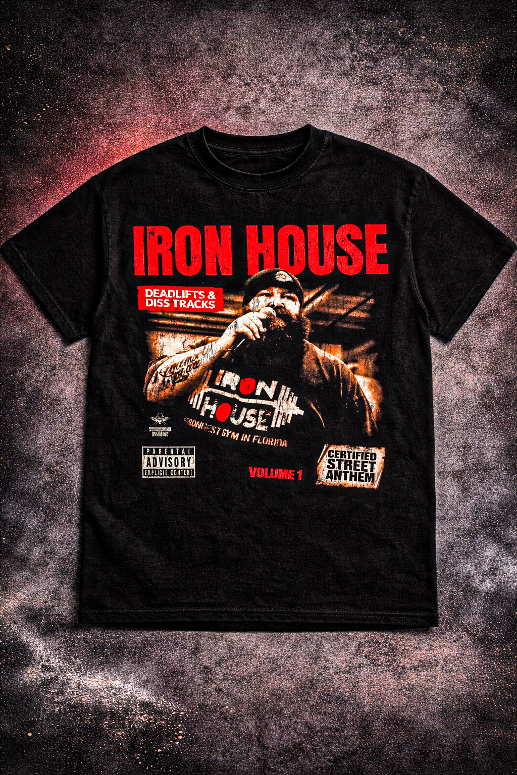 Iron House Records Tee