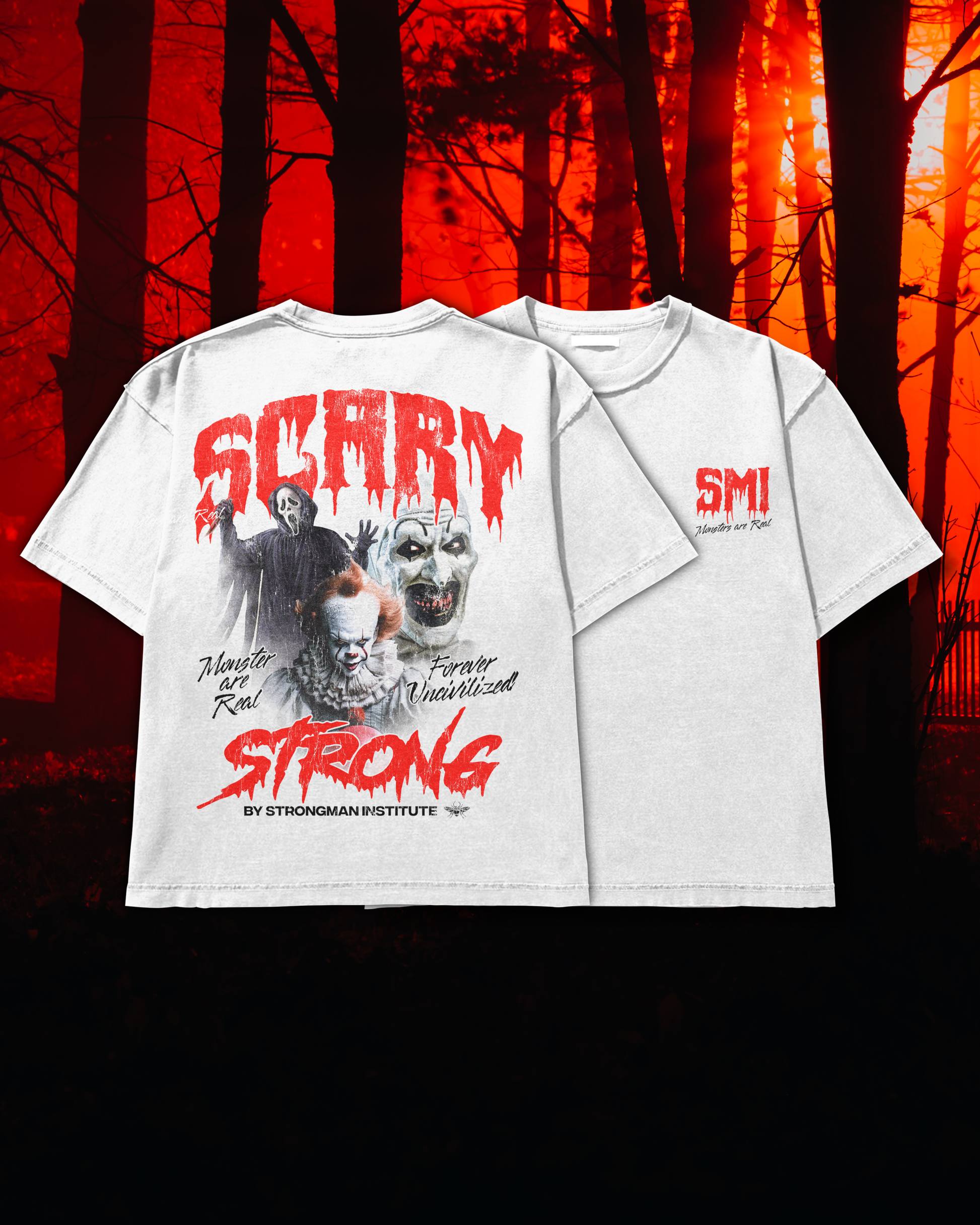 strong monsters Scary Strong